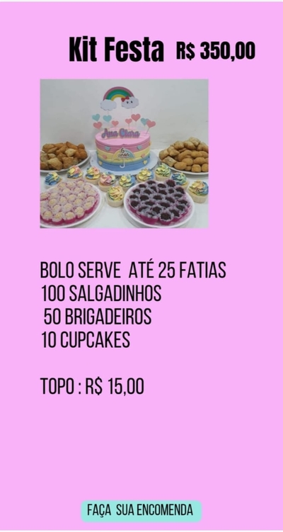 Kist festa 25 pessoas